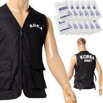 어택존 아이스 조끼 ( 냉매 6+6 총 12개입 ) 쿨 여름 로카 군인 자켓 티셔츠 ROKA 남성조끼 작업복 작업용