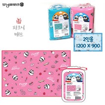 피크닉매트_폭신한 뭉스판다 핑크 어린이돗자리 3d9e10+K1$Dd14595^nM&Y8cE4vN$^e$14594, 든든쿠팡 본상품선택