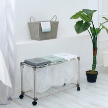 아도라하우스 원터치 재활용 분리수거함 미니 리사이클 빈 3P