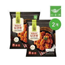 사옹원 튀김공방 매콤바삭 닭강정 400g 2개