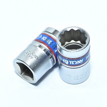 킹토니 1/2인치 핸드소켓/복스/복수알 12각 24mm