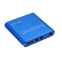 비디오플레이어 USB플레이어 1080P 미니 HD 미디어 플레이어 AV USB SD MMC 광고 MKV 자동차 외부 비디오, 01 No 01
