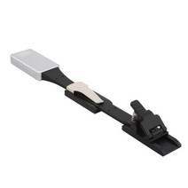 공부스탠드 독서등 집게 분리형 유연한 클립이 있는 리더 USB 충전식 독서 라이트 야간 조명 책 램프 무단, 01 1pc