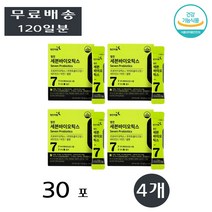 영진 세븐바이오틱스 프로바이오틱스 프리바이오틱스 신바이오틱스 포뮬러 유산균 Synbiotics Probiotics 효능 30포 4개