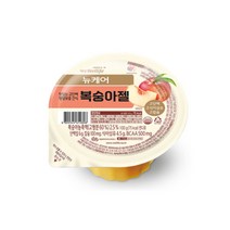 뉴케어 영양간식 복숭아젤 100g x 30개 /환자식/영양보충식