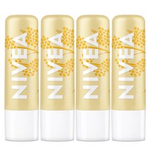 니베아 립케어 내추럴리 굿 퀴노아 씨드 오일 고보습 립밤 4.8g, 4개