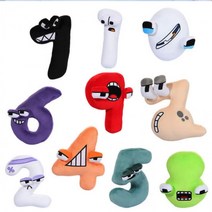 넘버 로어 인형 숫자인형 알파벳로어 캐릭터인형 봉제인형 애착인형 뽑기인형 어린이날선물 학교학습 수학, 세븐7, 세븐7