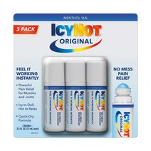 3개입 아이시핫 IcyHot 근육통 허리 관절 통증 파스 사용편한 롤온 타입 45000원, 2개