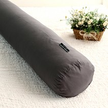 솜포함/바디필로우/안고자는 베개/롱 베개/등 받이 쿠션, 110X25원통형, 보들보들세미그레이