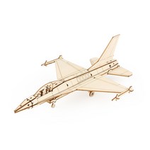 DIY 나무 모형 조립 키트 미니 F-16 팔콘 YP005, 단품, 단품