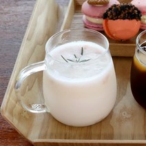카페유리컵 홈카페 아이스잔 손잡이컵 항아리 내열머그컵 소 300ml 중 400ml 대 550ml, 항아리머그컵 (대) 550ml