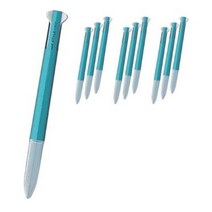 미쯔비시 스타일핏트 3색 홀더바디 UE3H-208, 메탈릭 블루, 20개입