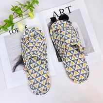 실내 홈 천 실리퍼 부드러운 미끄럼방지 실내화, 250~270mm  (5켤레), 고급 회색 (5켤레)