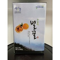지리산 청 정 지역 아카시아 꿀 착한 양 봉 자연 숙성 2.4kg, 0