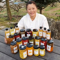 상큼 달콤 수제 과일청 딸기 레몬 자몽 생강 패션후르츠 청 엄마의텃밭 수제과일청 수제청 수제과일식초 수제 식초 500g, 01.모과청