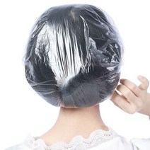 염색 파마 일회용 비닐 위생모 헤어캡 100P RD-10221, 상세페이지 참조