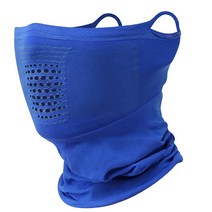 나인에프엑스 항균 99% 기능성 동도전사 귀걸이 냉감소재 스포츠마스크, 블루