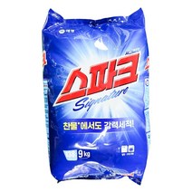 애경 세탁 세제 스파크 시그니처 9kg 리필용 1포대