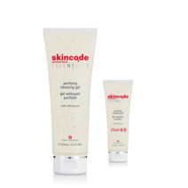 스킨코드 에센셜 퓨리파잉 클렌징 젤 125ml (+25ml 샘플 증정) CM글루칸 함유 무색소 무방부제 무파라벤 동물성 원료 무첨가