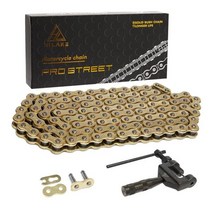 891216 HILAKE 428 Motorcycle Chain 120 Links Non ORing with Connecting Master Link and Breaker Heavy