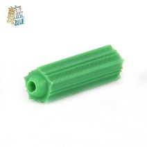 스크류앙카 100Pcs M6 M8 녹색 벽돌 나사 고정 벽 앵커 플러그 건식 벽체 플라스틱 드릴, 02 M6x28mm