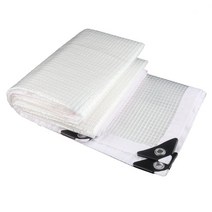 타프쉘 하비타프 헥사 원터치타프 원터치쉘터 야외 방수포 PE 방수 정원 온실, 8.화이트 사이드 - 1m x 2m