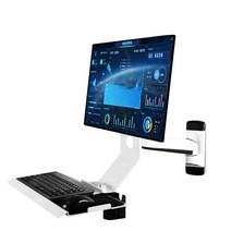 컴퓨터 받침대 데스크탑 정리 본체 선반 선반, FE199KBL-1 폴더블-화이트 B145