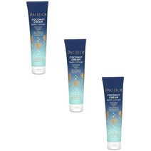 Pacifica (퍼시피카) Pacifica 코코넛 크림 바디 로션 코코넛 & 바닐라 147ml(5fl oz), 3개