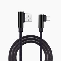 갤럭시 C타입 LK-케이블 2m 고속충전케이블 LKC-200, 블랙(2m), 1개