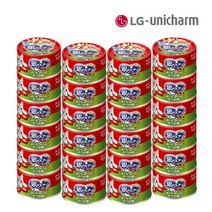 유니참 긴노스푼 캔(참치&가다랑어포) 70G 24캔/고양이 간식, 단품