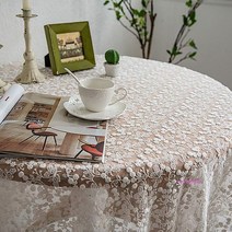 러플 레이스 식탁매트세트 잔꽃 식탁보 테이블보 장식 식탁소품uvw260, MMSf_1번, 상품선택
