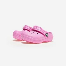 이랜드 [크록스][ABC마트키즈] CROCS CLASSIC LINED CLOG T CRS207009 TAFFY PINK_분당점