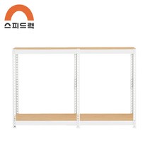 스피드랙 조립식 창고 대형 앵글 철제선반 1700 x 500 x 1200 2단, A형 900+800, 블랙