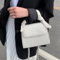 OOTD 여자 페이크 악어가죽 숄더 핸드백 대학생 여학생 보세가방 ootd