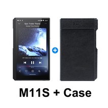 무손실 음원 하이파이 플레이어 fiio m11s android 10 고해상도 휴대용 음악 mp3 amp 듀얼 es9038q2m dac 칩 snapdragon 660 mqa 5, m11s(케이스 포함), m11s(케이스 포함)