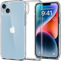 Spigen Ultra Hybrid [Anti-Yellowing Technology] iPhone 14 케이스(2022)용으로 설계됨 - Crystal Clear, Frost Clear