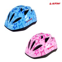 스타 아동 보호장구 헬멧 인라인 자전거 킥보드 스케이트 KC인증, RD8560(핑크)