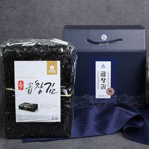황장군 햇 신안 곱창김 선물세트 1톳 100매 특, 곱창김 100매(박스없음)