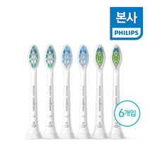 [필립스] PHILIPS 옵티멀 칫솔모 버라이어티 팩 6개입 HX9026/98, 상세 설명 참조, 상세 설명 참조