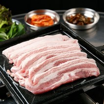 [템포크] 통밀먹인 삼겹살 구이용1kg, 1팩, 1kg