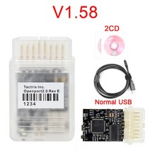 2021 최신 Tactrix Openport 2.0 ECUFLASH 자동 ECU 칩 튜닝 스캐너 Open Port 2.0 모든 소프트웨어 OPENPORT 2.0, full chip 4CD_2