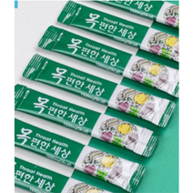 목편한세상 환절기 목감기 기침 편도 인후통 미세먼지 목관리 기관지 영양제 국내산 도라지 더덕 모과, 1박스 30포