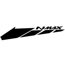 야마하 N MAX 반사스티커 엔맥스 바이크 데칼 꾸미기, 1개, 카본 골드