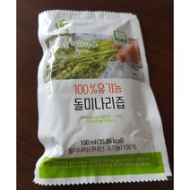 가이아농장 유기농 돌미나리즙 110ml x 30포 1개