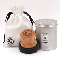 매스코닉 우드퍽 5A(50mm) 6B(60mm) 세차 어플리케이터 헤드, 5A/50mm 헤드
