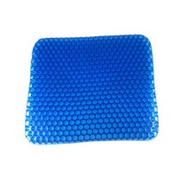Gel Seat Cushion for Car Office Chair Comfortable U-Shaped Ergonomic Hem [B00052663], 1개, 01-1000g blue-52663