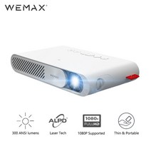 WEMAX Go Advanced ALPD레이저 프로젝터 1080P FHD 4K 지원 휴대용 600 ANSI 스마트 OS WiFi 내장 배터리 레이저, [03] WEMAX Go, [01] EU 플매트 카펫 러그
