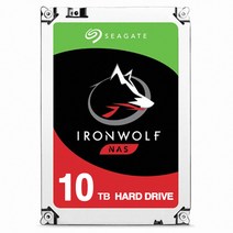 Seagate IronWolf 7200/256M (ST10000VN008 10TB HDD) 아이언울프 NAS용