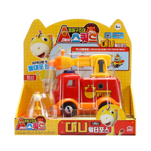 손오공 동물구조대 에이스쿼드 디럭스 워터포스 대니 긴급출동 소방차 기린 대니 피규어 세트 파츠 커스터마이징