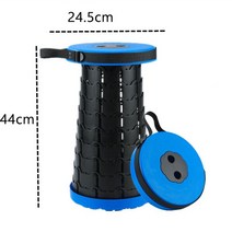 야외 가구접이식 캠핑 의자 휴대용 의자 개폐식 관광 낚시 의자 여행 좌석 접이식 의자 야외 가구, 03 black-blue